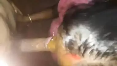 Tamil blowjob wife sucking her husbandâ€™s thick long dick