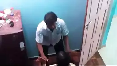 Cheating house wife romantic session gets recorded