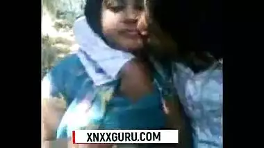 Indian Village Girl Outdoor Meeting With BF