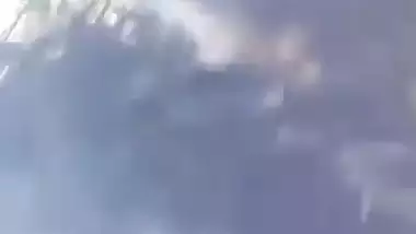 Desi village girl outdoor sex in jungle with lover