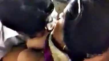 Super hot kerala aunty huge boobs getting sucked in train’s washroom by horny uncle