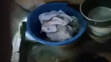 Cousin Sister Bathing While Talking On Phone Secretly Captured With Audio