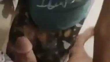 South Indian lady sucks a dick like a piece of chocolate