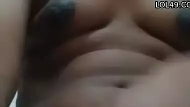 Small boobs cheating bhabhi nude fingering on video call