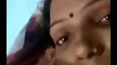 Village lady exposing nipple