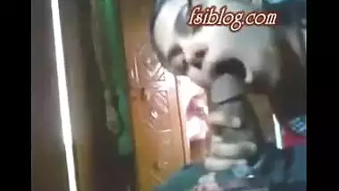 Indian village girl sucking her neighbor’s dick