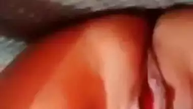 Beautiful girl showing nude body