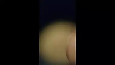 Spying Chubby Aunt with Big Nipples & Shaved Pussy in shower