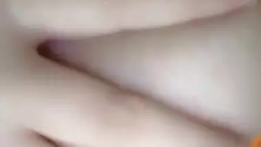 Desi Bhabi Playing With Her Boobs