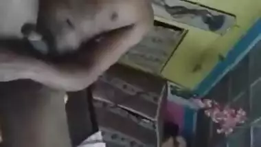 Hot Indian XXX couple takes video of their home sex MMS