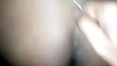 Big ass Mallu wife doggy sex with hubby