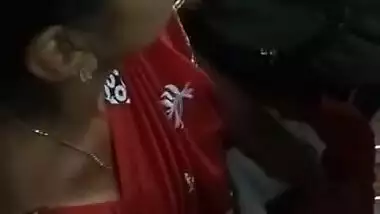 Tamil hot aunty touching stranger dick in bus