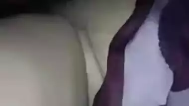 MMS video where XXX partner diligently fucks neighbor's Desi wife