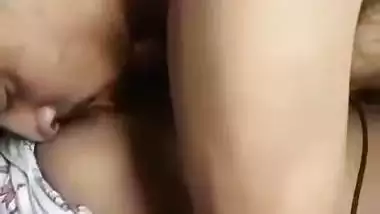 Newly married wife boob sucking and pussy fuck by hubby