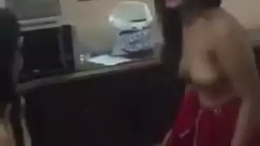Beautiful Desi Girls Dancing infornt of Clients