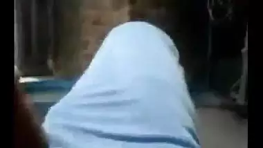 Punjabi Village Bhabhi outdoor sex with devar on rooftop