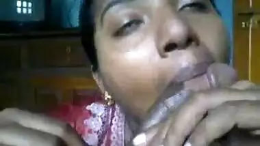 Deep throat blowjob by tamil athai