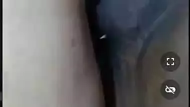 Sex with shy Indian wife in bedroom video call