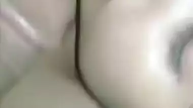 Naughty Desi stud touches with boner bald XXX pussy of sleeping GF