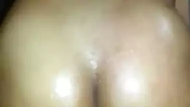 Indian girl takes big facial