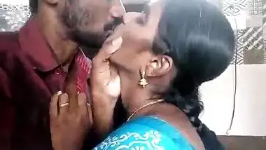 Desi Couple Romance & Kissing