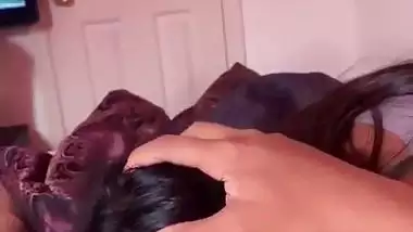 Hot Bangla babe sucks a dick and balls in Indian porn