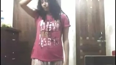 Bengali girl after bath changing 2