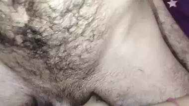 Newly Married Bhabhi Showing Her Big Boobs And Wet Hairy Pussy