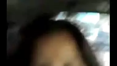 Outdoor incest sex scandal of drunk devar bhabhi in car