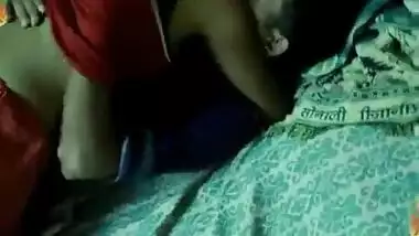 Tamil sex video of a young couple having sex for the first time in his house