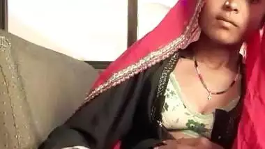 Sexy Desi Tribal girl masturbating pussy using brinjal