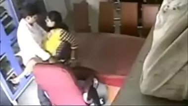 Hidden cam catches school teacher having fun with her colleague