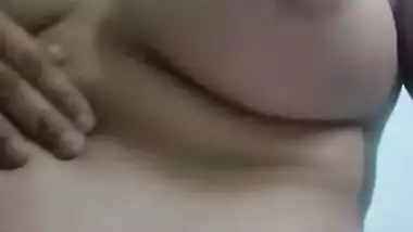 Big boobs desi teen college girl strip teases and seduces lover