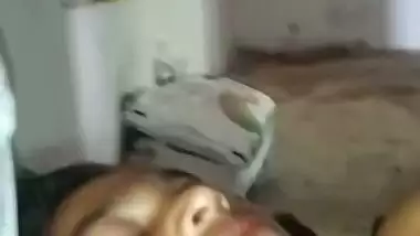 Village tenant couple sex after wife giving handjob