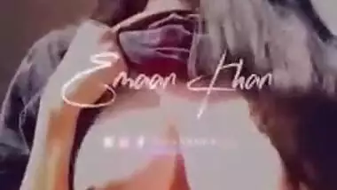Paki GIrl Eman khan Showing Boobs