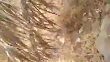 Village lover caught fucking outdoor