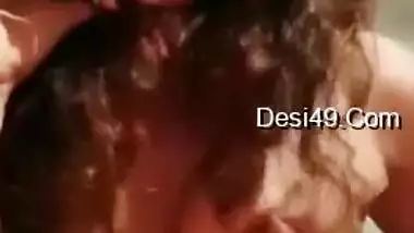 Sexy Desi girl takes bra off and exposes naked boobies on camera