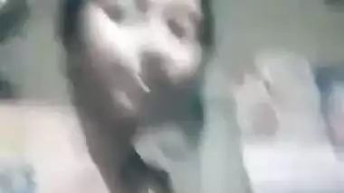 Desi Village Boudi Showing Her Boobs and Pussy