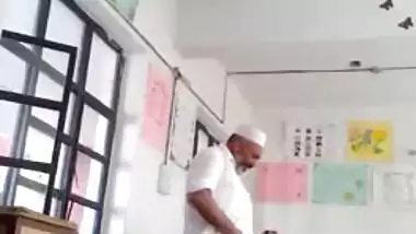 Pak school headmaster doing sex with his young female teacher