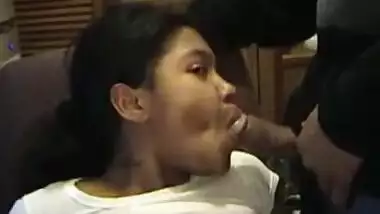 Indian girl blows and is fingered