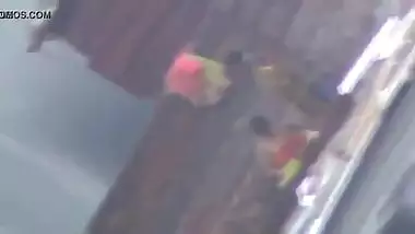 Bath time of my voluptuous desi aunty desi aunty on XXX