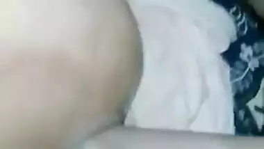 Cute girl enjoying painful sex MMS movie scene