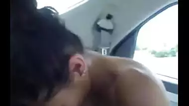 Outdoor incest teen porn of Indian cousin sister brother in car