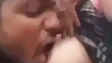 Village girl boob sucking outdoor sex viral MMS