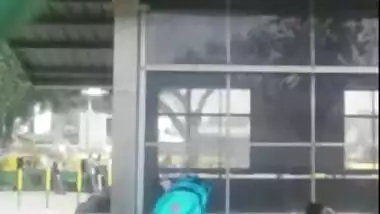 Risky and quick outdoor sex, sexy college babe sucking BF dick, desi xxx mms