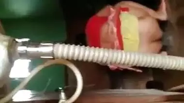 Huge ass desi aunty caught pissing
