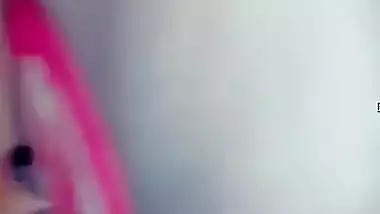 Today Exclusive- Desi Girl Showing Her Boobs And Pussy