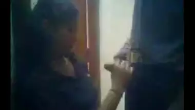 Hot Tamil bhabhi teases her devar when home alone