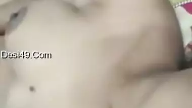 Horny Bahbhi Shows Her Boobs And Pussy