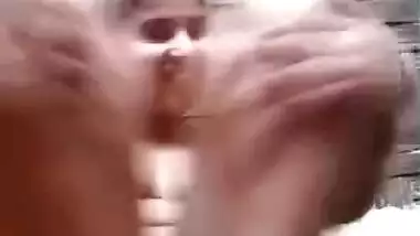 Sexy nude village girl selfie MMS